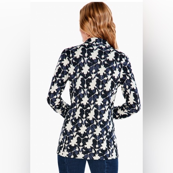 Nic + Zoe Mosaic Mix Knit Blazer - NWT - Size Small - Picture 7 of 14